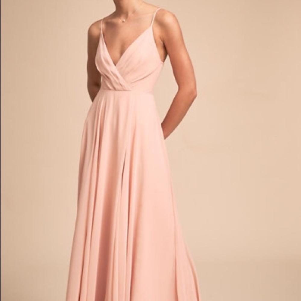 BHLDN Eva dress blush pink size small